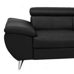 Loftscape Canapé d'angle Hodge - Noir - Méridienne longue à droite (vue de face) - Sans fonction -Canapés Soldes Magasin 1000120341 190412 09202400034 GALLERYIMAGES P000000001000120341