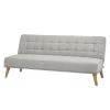 Mørteens Canapé convertible Caribe - Feutre - Feutre Blix: Gris clair