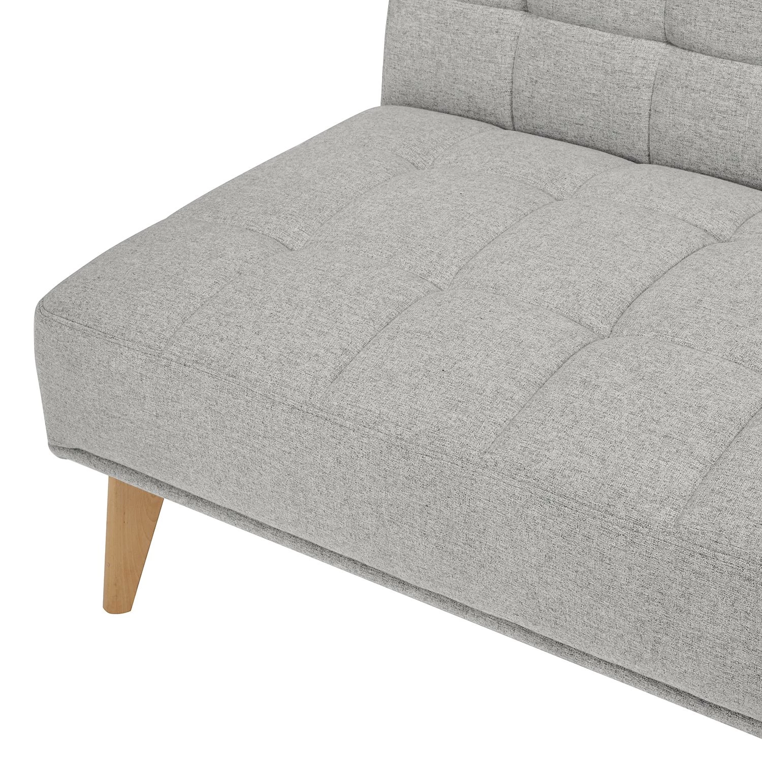 Mørteens Canapé convertible Caribe - Feutre - Feutre Blix: Gris clair 11 Mørteens Canapé convertible Caribe - Feutre - Feutre Blix: Gris clair – Image 11