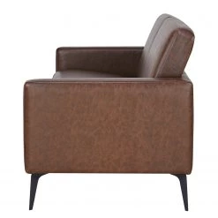 Ars manufacti Canapé Crove (3 places) - Imitation cuir - Marron 12 Ars manufacti Canapé Crove (3 places) - Imitation cuir - Marron -Canapés Soldes Magasin 1000127490 181205 18402000082 GALLERYIMAGES P000000001000127490