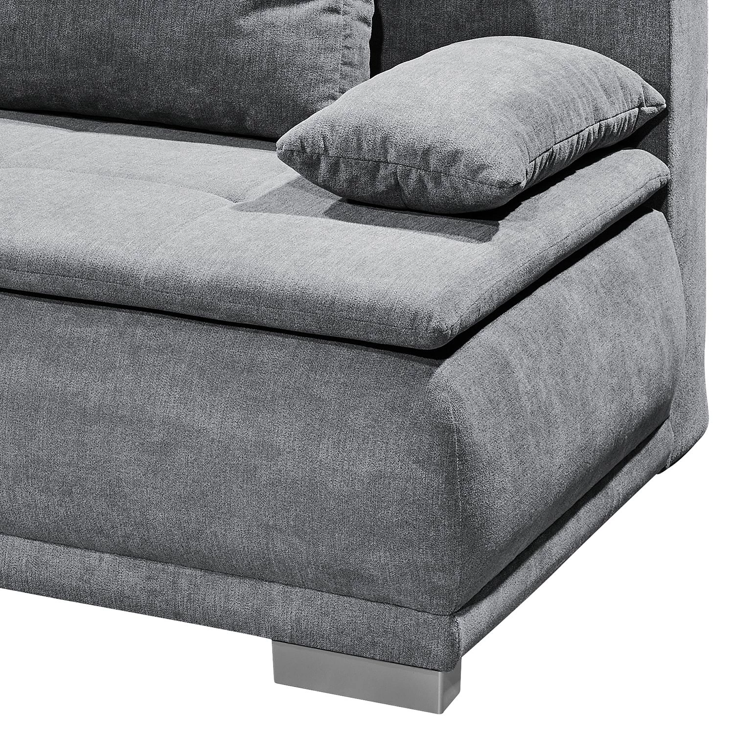 Fredriks Canapé convertible Collana - Microfibre Ranu: Gris foncé 8 Fredriks Canapé convertible Collana - Microfibre Ranu: Gris foncé – Image 8