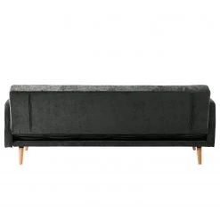 Jack & Alice Canapé convertible Daru - Velours - Velours Niks: Ardoise -Canapés Soldes Magasin 1000127757 200514 14352000041 DETAILS P000000001000127757