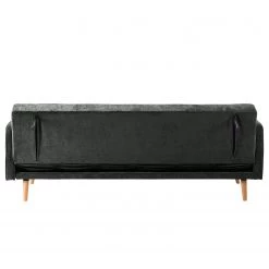 Jack & Alice Canapé convertible Daru - Velours - Velours Niks: Ardoise -Canapés Soldes Magasin 1000127757 200514 14352000042 DETAILS P000000001000127757