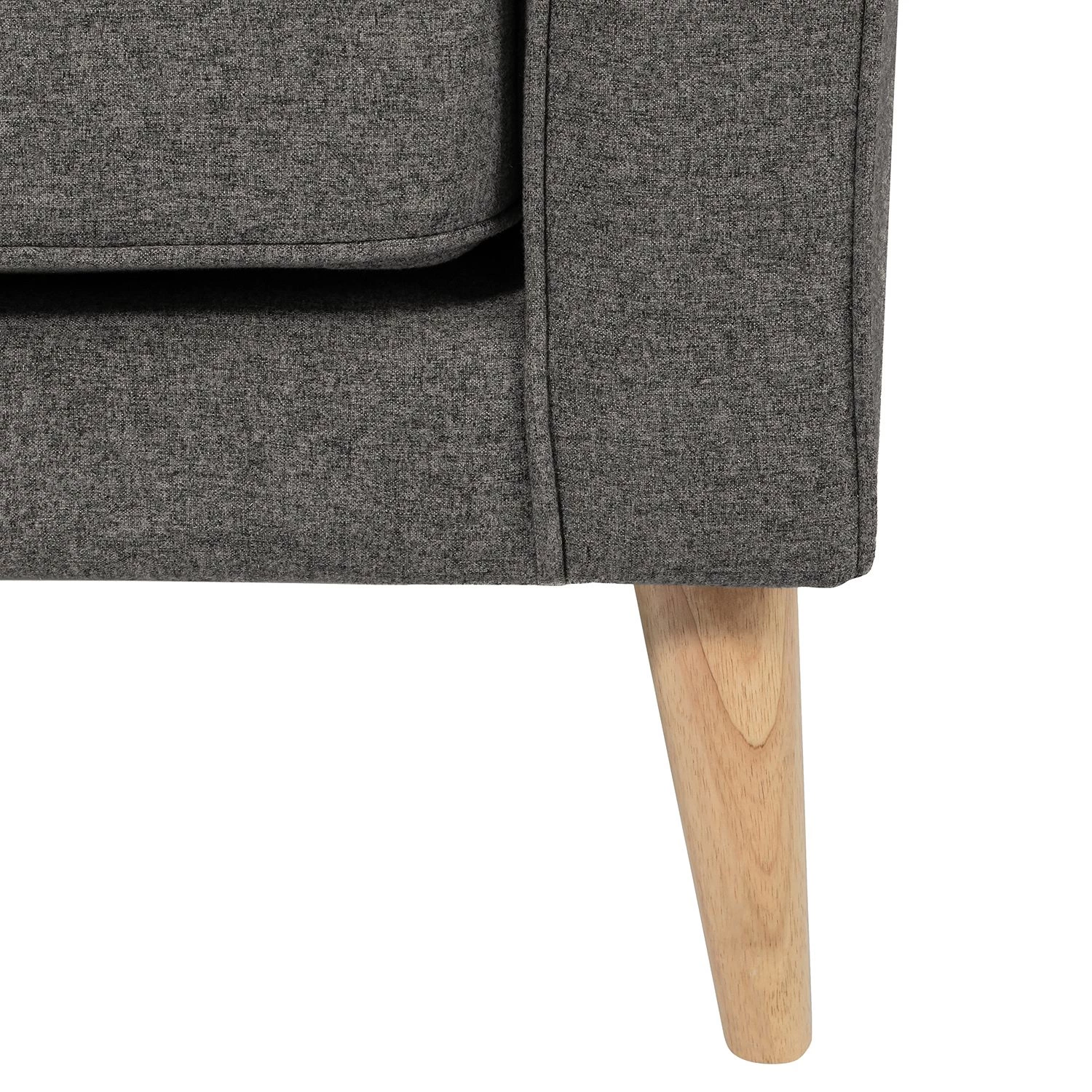 Mørteens Canapé Larisa (3 places) - Tissu - Gris foncé 9 Mørteens Canapé Larisa (3 places) - Tissu - Gris foncé – Image 9