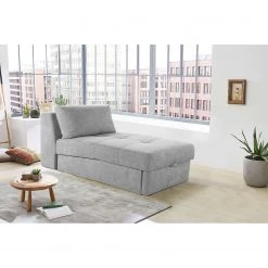 Fredriks Méridienne Teapa - Microfibre - Gris clair -Canapés Soldes Magasin 1000128531 180814 08125017 MOOD GALLERYIMAGES P000000001000128531 mood