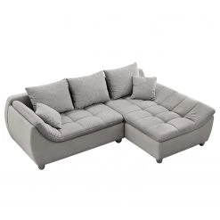 Fredriks Canapé d’angle Gallina - Microfibre - Gris clair -Canapés Soldes Magasin 1000128822 181023 151545103 GALLERYIMAGES P000000001000128822