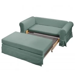 Maison Belfort Canapé convertible Latina XV - Tissu - Gris menthe - Largeur : 165 cm -Canapés Soldes Magasin 1000129978 180828 141720126 GALLERYIMAGES P000000001000129978