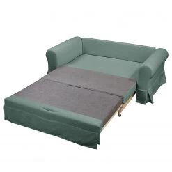 Maison Belfort Canapé convertible Latina XV - Tissu - Gris menthe - Largeur : 165 cm -Canapés Soldes Magasin 1000129978 180828 141720127 GALLERYIMAGES P000000001000129978