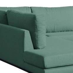 Mørteens Canapé d’angle Billund III - Tissu structuré - Menthe - Méridienne longue à gauche (vue de face) -Canapés Soldes Magasin 1000130373 180904 170858213 GALLERYIMAGES P000000001000130373