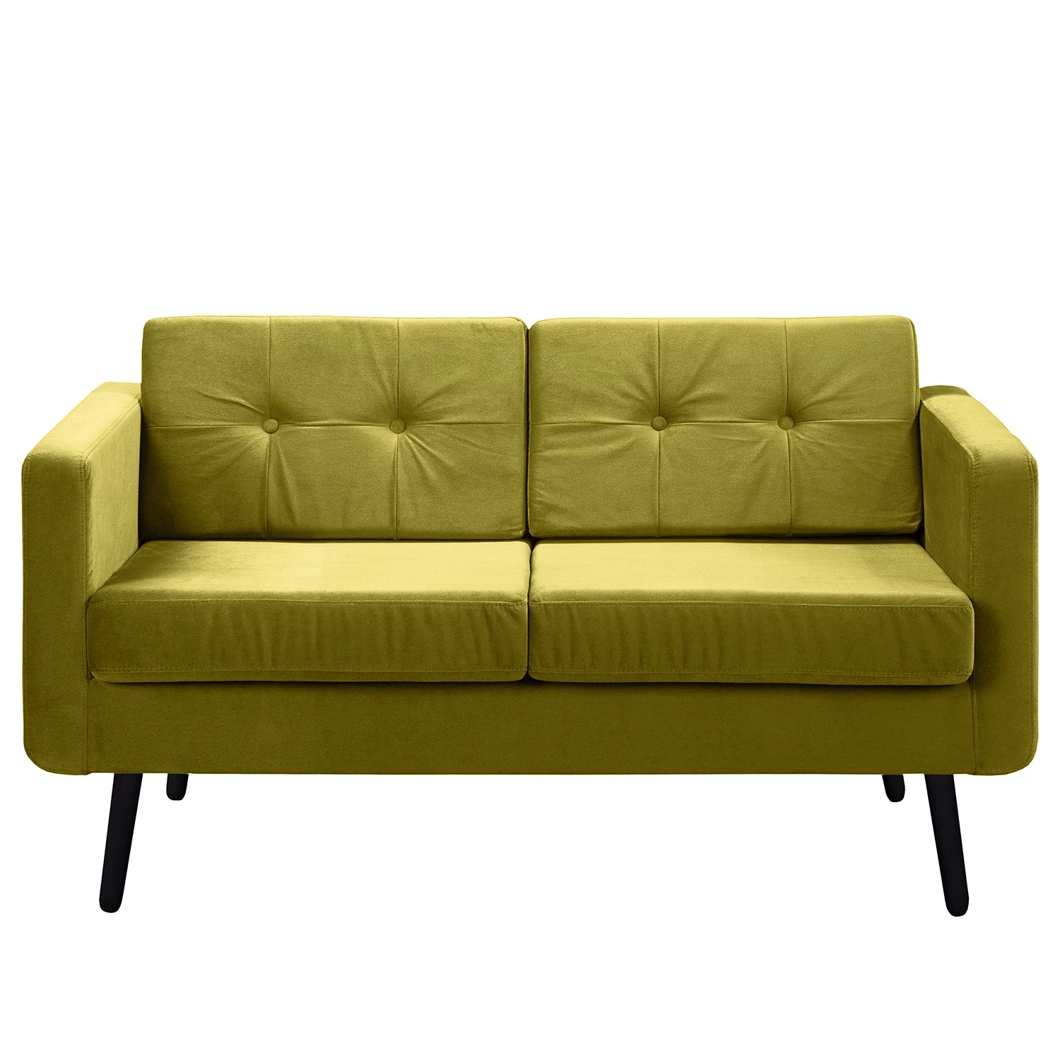 Norrwood Canapé Croom I (2 places) - Microfibre - Velours Krysia: Jaune olive 8 Norrwood Canapé Croom I (2 places) - Microfibre - Velours Krysia: Jaune olive – Image 8