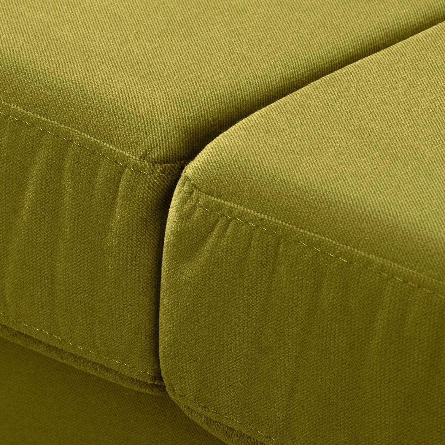 Norrwood Canapé Croom I (2 places) - Microfibre - Velours Krysia: Jaune olive 9 Norrwood Canapé Croom I (2 places) - Microfibre - Velours Krysia: Jaune olive – Image 9
