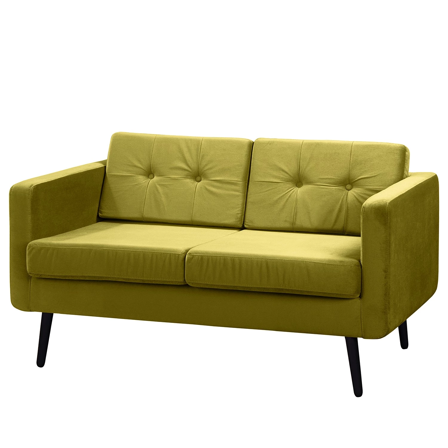 Norrwood Canapé Croom I (2 places) - Microfibre - Velours Krysia: Jaune olive 1 Norrwood Canapé Croom I (2 places) - Microfibre - Velours Krysia: Jaune olive