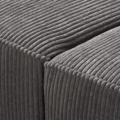 Maison Belfort Grand canapé Elora II - Tissu structuré - Gris -Canapés Soldes Magasin 1000134716 180927 150909226 GALLERYIMAGES P000000001000134716