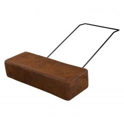 Ars Natura Canapé panoramique Alpine - Aspect cuir vieilli - Méridienne courte à gauche / longue à droite (vue de face) -Canapés Soldes Magasin 1000135199 190903 11144600007 DETAILS P000000001000135199