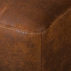 Ars Natura Canapé panoramique Alpine - Aspect cuir vieilli - Méridienne courte à gauche / longue à droite (vue de face) -Canapés Soldes Magasin 1000135199 190903 11144900013 DETAILS P000000001000135199