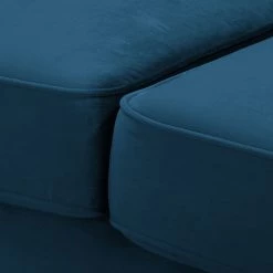 Jack & Alice Canapé d'angle Solita - Velours - Bleu foncé -Canapés Soldes Magasin 1000135725 181023 18292234 GALLERYIMAGES P000000001000135725