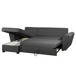 Loftscape Canapé d'angle Rufus - Tissu - Anthracite - Méridienne courte à gauche (vue de face) -Canapés Soldes Magasin 1000136003 181106 17394368 GALLERYIMAGES P000000001000136003