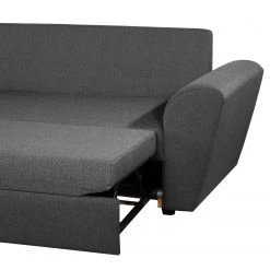 Loftscape Canapé d'angle Rufus - Tissu - Anthracite - Méridienne courte à gauche (vue de face) -Canapés Soldes Magasin 1000136003 181106 17394572 GALLERYIMAGES P000000001000136003