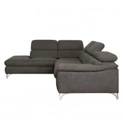 Loftscape Canapé d'angle Astoria - Tissu - Gris foncé - Méridienne longue à gauche (vue de face) -Canapés Soldes Magasin 1000136017 181024 123038314 GALLERYIMAGES P000000001000136017