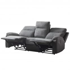 Loftscape Canapé relax Warmun (3 places) - Imitation cuir / Microfibre - Noir / Gris 27 Loftscape Canapé relax Warmun (3 places) - Imitation cuir / Microfibre - Noir / Gris -Canapés Soldes Magasin 1000139824 200807 14140300005 DETAILS P000000001000139824