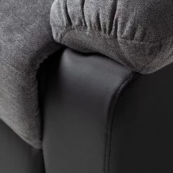 Loftscape Canapé relax Warmun (3 places) - Imitation cuir / Microfibre - Noir / Gris 40 Loftscape Canapé relax Warmun (3 places) - Imitation cuir / Microfibre - Noir / Gris -Canapés Soldes Magasin 1000139824 200807 14142400014 DETAILS P000000001000139824