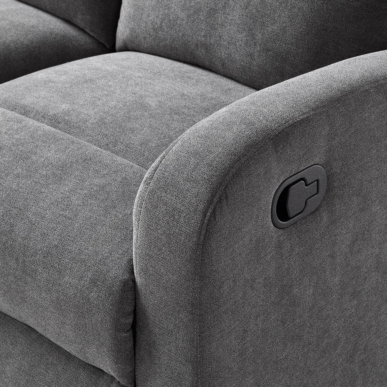 Loftscape Canapé relax Grandhan (3 places) - Microfibre - Gris 17 Loftscape Canapé relax Grandhan (3 places) - Microfibre - Gris – Image 17