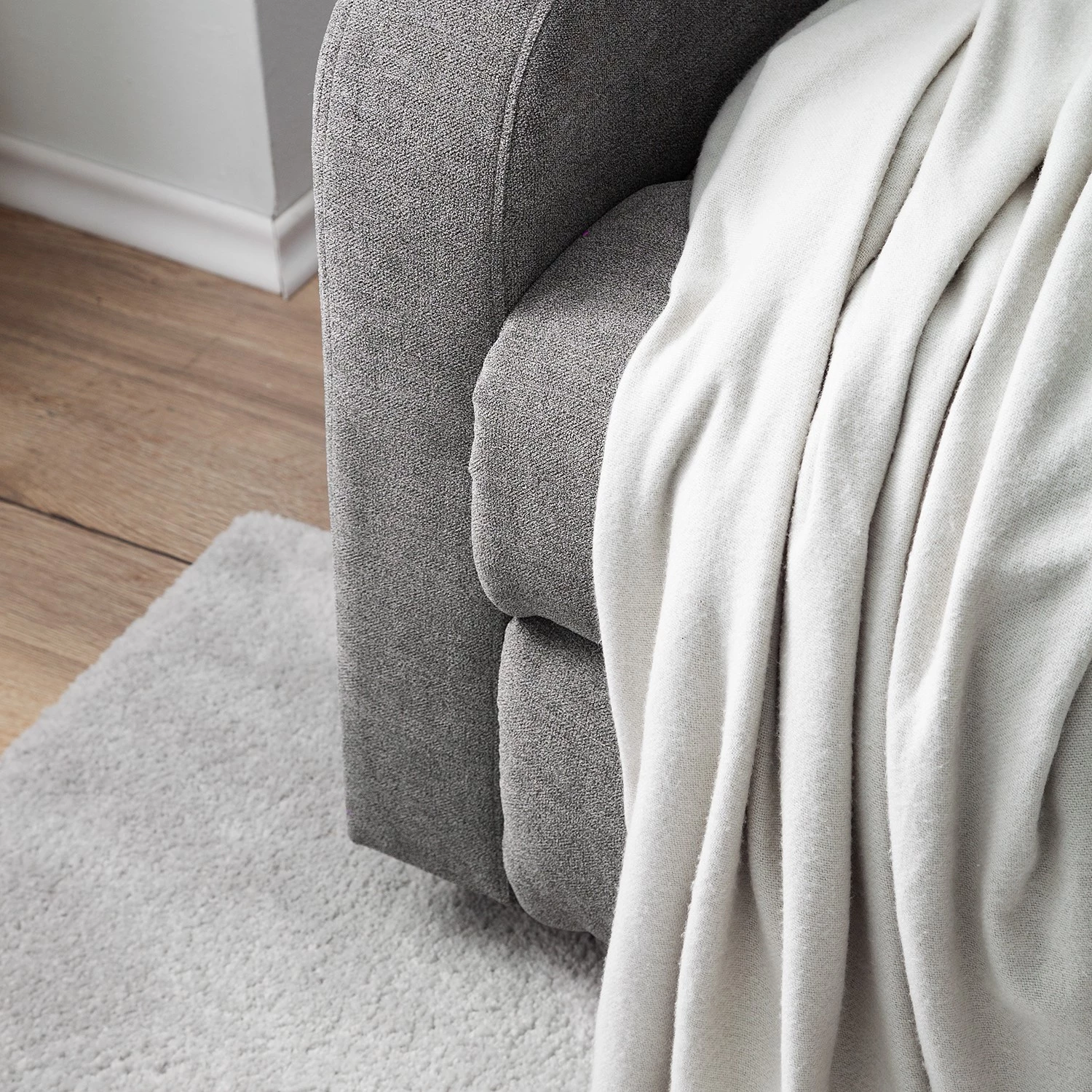 Loftscape Canapé relax Grandhan (3 places) - Microfibre - Gris 13 Loftscape Canapé relax Grandhan (3 places) - Microfibre - Gris – Image 13