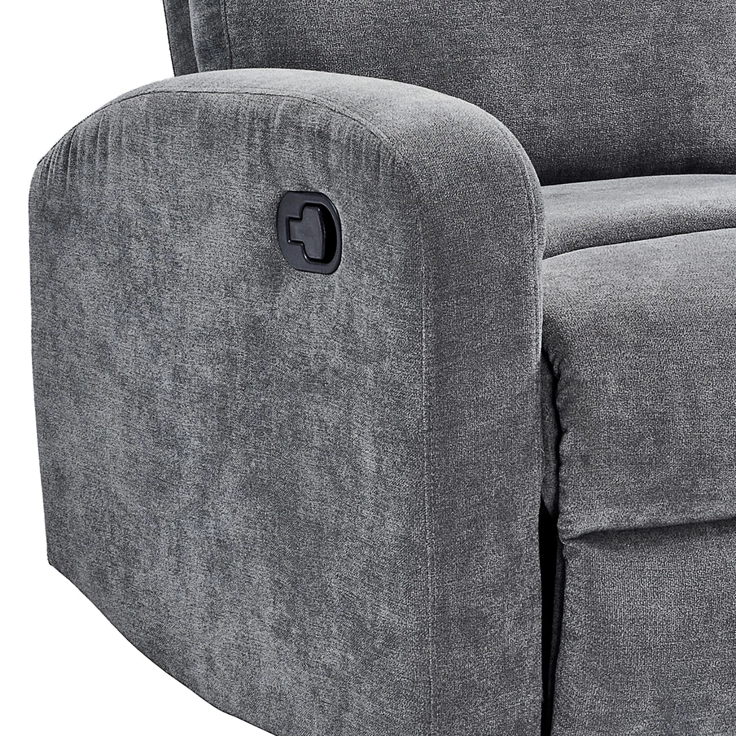 Loftscape Canapé relax Grandhan (2 places) - Microfibre - Gris 7 Loftscape Canapé relax Grandhan (2 places) - Microfibre - Gris – Image 7
