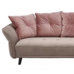 Velvet Studio Canapé d’angle Moreville II - Microfibre - Méridienne courte à droite (vue de face) - Sans repose-pieds -Canapés Soldes Magasin 1000142344 181213 18254800087 GALLERYIMAGES P000000001000142344