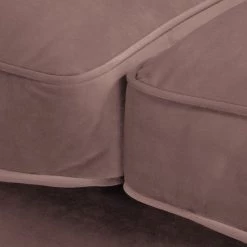 Jack & Alice Canapé Bethania I (3 places) - Velours - Mauve -Canapés Soldes Magasin 1000145867 200611 11510200007 DETAILS P000000001000145867