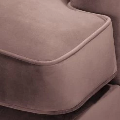 Jack & Alice Canapé Bethania I (3 places) - Velours - Mauve -Canapés Soldes Magasin 1000145867 200611 11510500008 DETAILS P000000001000145867