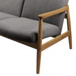 Studio Copenhagen Canapé Froid (2 places) - Tissu - Tissu Claris: Gris clair - Marron clair -Canapés Soldes Magasin 1000149585 190129 16590000120 GALLERYIMAGES P000000001000149585