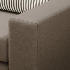 Maison Belfort Canapé convertible Latina XVI - Tissu - Taupe - Largeur : 170 cm -Canapés Soldes Magasin 1000151730 190130 08052400064 GALLERYIMAGES P000000001000151730