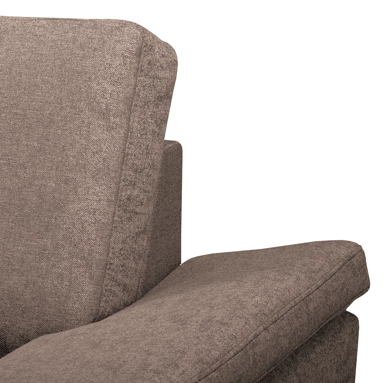 Fredriks Canapé panoramique Gellik - Tissu - Havanne - Méridienne courte à droite / longue à gauche (vue de face) 8 Fredriks Canapé panoramique Gellik - Tissu - Havanne - Méridienne courte à droite / longue à gauche (vue de face) – Image 8