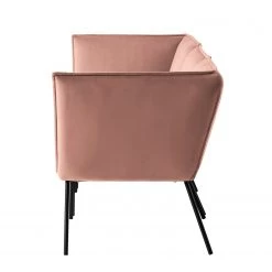 Jack & Alice Canapé Dorado (3 places) - Velours - Rose vieilli -Canapés Soldes Magasin 1000151983 190319 10014500011 GALLERYIMAGES P000000001000151983