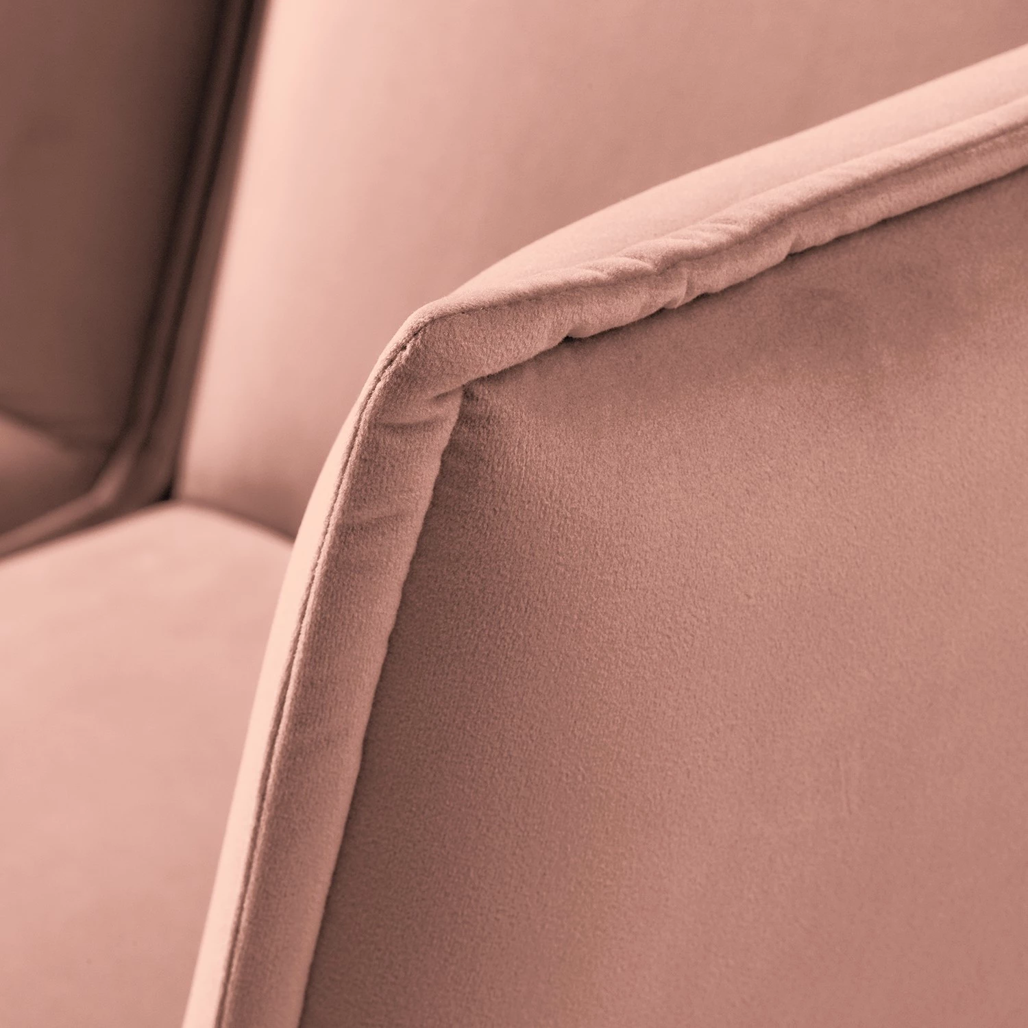 Jack & Alice Canapé d’angle Dorado - Velours - Rose vieilli 13 Jack & Alice Canapé d’angle Dorado - Velours - Rose vieilli – Image 13