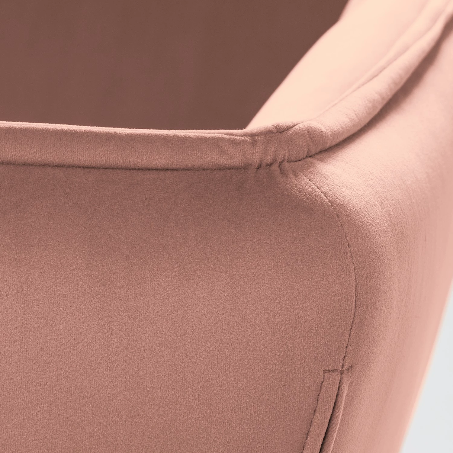Jack & Alice Canapé d’angle Dorado - Velours - Rose vieilli 14 Jack & Alice Canapé d’angle Dorado - Velours - Rose vieilli – Image 14