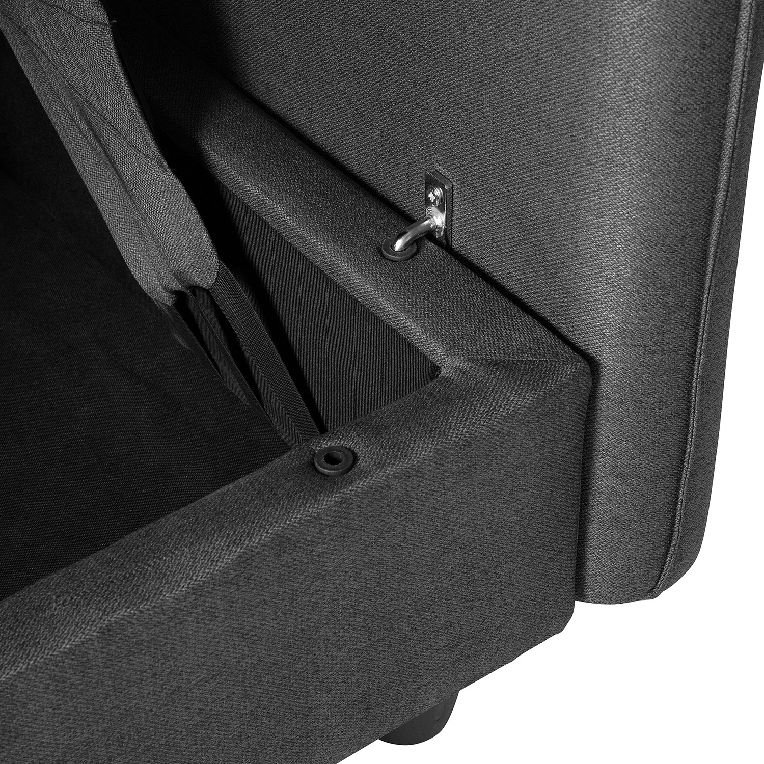 Fredriks Sofa Lavara I (3 places) - Tissu - Gris foncé 10 Fredriks Sofa Lavara I (3 places) - Tissu - Gris foncé – Image 10