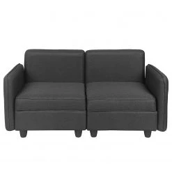 Fredriks Sofa Lavara I (2 places) - Tissu - Gris foncé -Canapés Soldes Magasin 1000154389 190722 09292700067 DETAILS P000000001000154389
