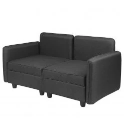 Fredriks Sofa Lavara I (2 places) - Tissu - Gris foncé -Canapés Soldes Magasin 1000154389 190722 09292700069 DETAILS P000000001000154389
