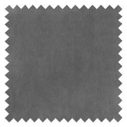 Canapé d’angle Kinx VI - Velours - Velours Shyla: Gris - Méridienne courte à gauche (vue de face) -Canapés Soldes Magasin 1000155740 220610 050 DETAILS P000000001000155740