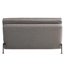 Chillout by Franz Fertig Canapé convertible Filius - Tissu - Gris - Fonction lit à gauche (vue de face) -Canapés Soldes Magasin 1000156411 190206 15352000023 GALLERYIMAGES P000000001000156411