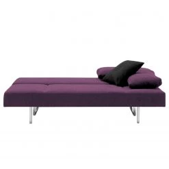 Chillout by Franz Fertig Canapé convertible Goran - Tissu - Violet foncé - Avec repose-pieds -Canapés Soldes Magasin 1000156447 190206 15352200051 GALLERYIMAGES P000000001000156447