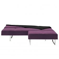 Chillout by Franz Fertig Canapé convertible Goran - Tissu - Violet foncé - Avec repose-pieds -Canapés Soldes Magasin 1000156447 190206 15352200053 GALLERYIMAGES P000000001000156447