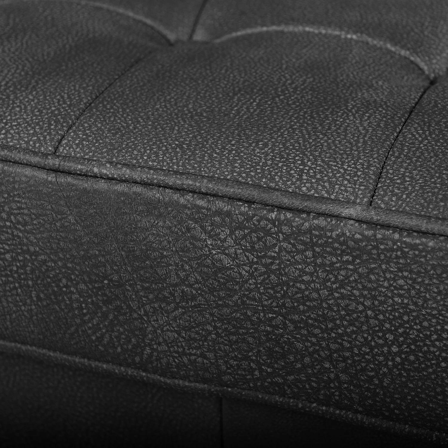 Fredriks Canapé 3 places Chelsea IV - Cuir - Cuir véritable Custo : Noir - Cylindre 6 Fredriks Canapé 3 places Chelsea IV - Cuir - Cuir véritable Custo : Noir - Cylindre – Image 6