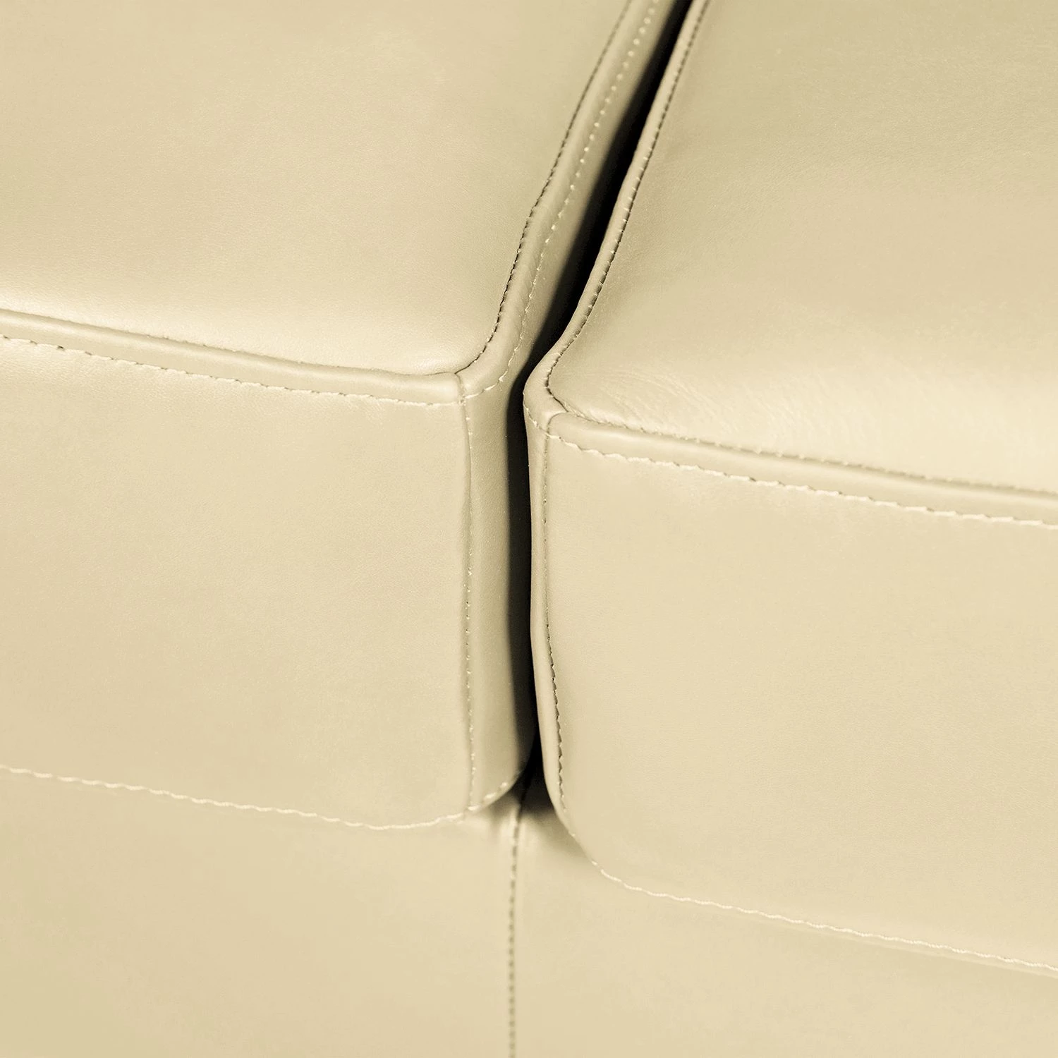 Fredriks Canapé 3 places Portobello IV - Cuir - Cuir véritable Lasde : Crème - Luge 6 Fredriks Canapé 3 places Portobello IV - Cuir - Cuir véritable Lasde : Crème - Luge – Image 6