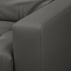 Fredriks Canapé d’angle Graide I - Cuir véritable - Gris - Méridienne courte à gauche (vue de face) - Sans fonction -Canapés Soldes Magasin 1000157295 190807 08593300009 DETAILS P000000001000157295