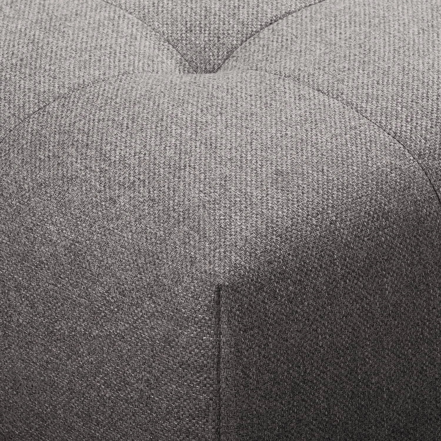 Fredriks Canapé d’angle Graide II - Tissu structuré - Gris foncé - Méridienne courte à gauche (vue de face) - Sans fonction 7 Fredriks Canapé d’angle Graide II - Tissu structuré - Gris foncé - Méridienne courte à gauche (vue de face) - Sans fonction – Image 7