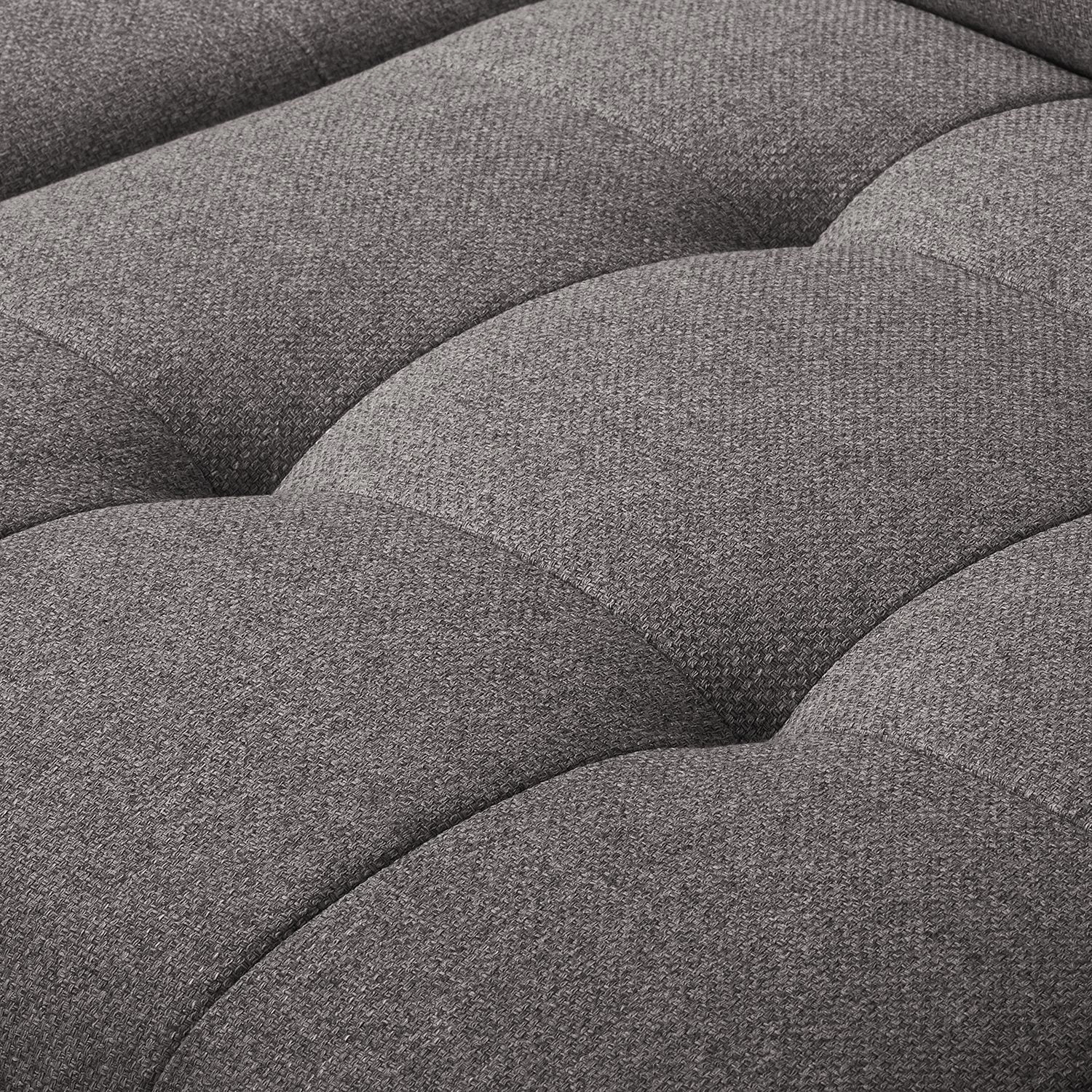 Fredriks Canapé d’angle Graide II - Tissu structuré - Gris foncé - Méridienne courte à gauche (vue de face) - Sans fonction 10 Fredriks Canapé d’angle Graide II - Tissu structuré - Gris foncé - Méridienne courte à gauche (vue de face) - Sans fonction – Image 10