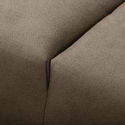 Fredriks Canapé d’angle Graide III - Aspect cuir vieilli - Taupe - Méridienne courte à droite (vue de face) - Sans fonction -Canapés Soldes Magasin 1000157347 190604 14171700671 GALLERYIMAGES P000000001000157347